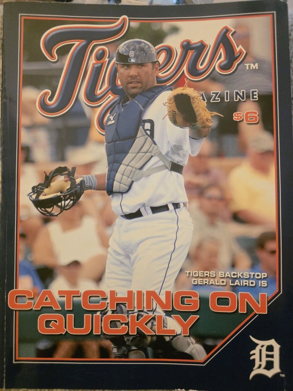 Detroit Tigers Magazine 2009 Season - Catching on Quickly - Baseball Sports